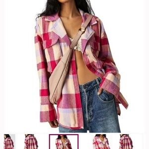 We the free women’s flannel size medium